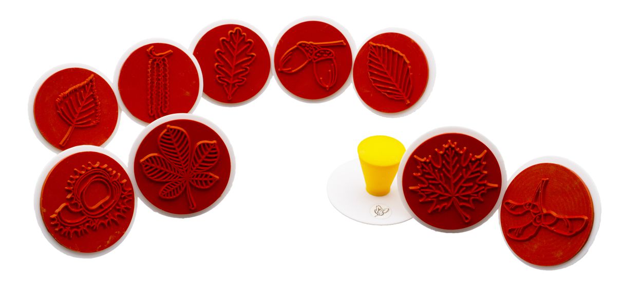 Blätterstempel 10er Set